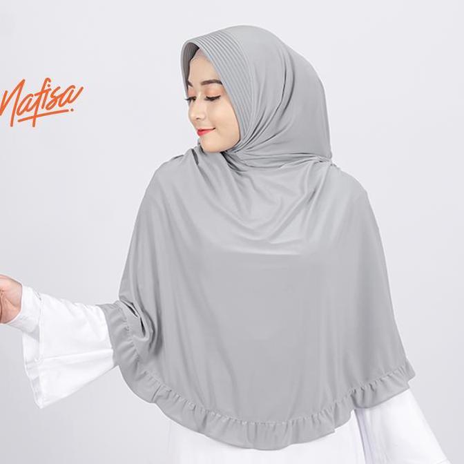 Nafisa Bst | Jilbab Instan Serut | Hijab Bergo Syar'I Stella