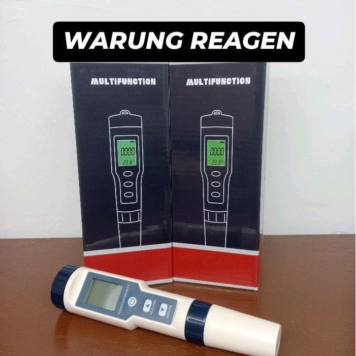 5 In 1 Alat Ukur Uji Kualitas Air Ph Tds Salinity Ec Suhu Ez-9909Sp Original Dan Terpercaya
