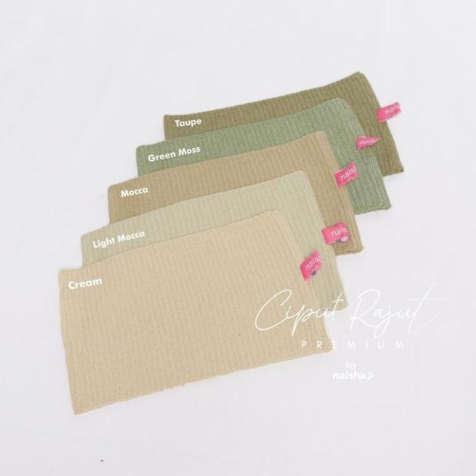 Naisha Official / Ciput Rajut Premium Salur Jilbab Kerudung Topi