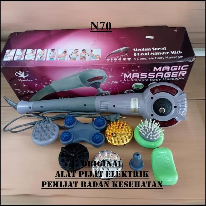 N70 MESIN PIJIT LISTRIK MASSAGER ALAT PIJAT ELEKTRIK BADAN GETARAN PEMIJAT KESEHATAN MASSAGER LUMBA 