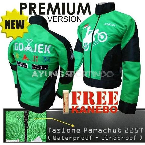 Ukuran Besar Jumbo Big Size Jaket Gojek Indonesia 5XL