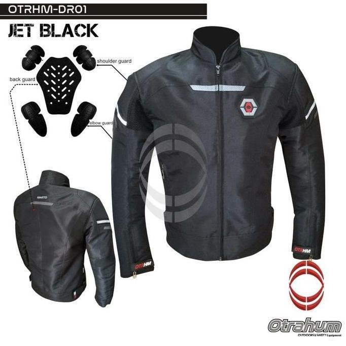 TERMURAH - Jaket Motor Touring Harian Jumbo Big Size Besar Windproof Daily Riding