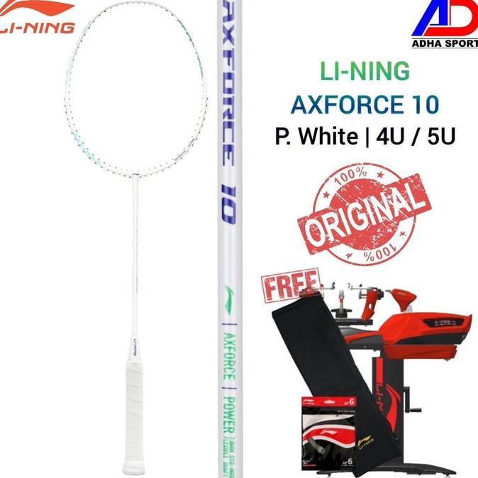 TERBARU - Raket Badminton LiNing Axforce 10 4U | 5U Original Raket Bulutangkis
