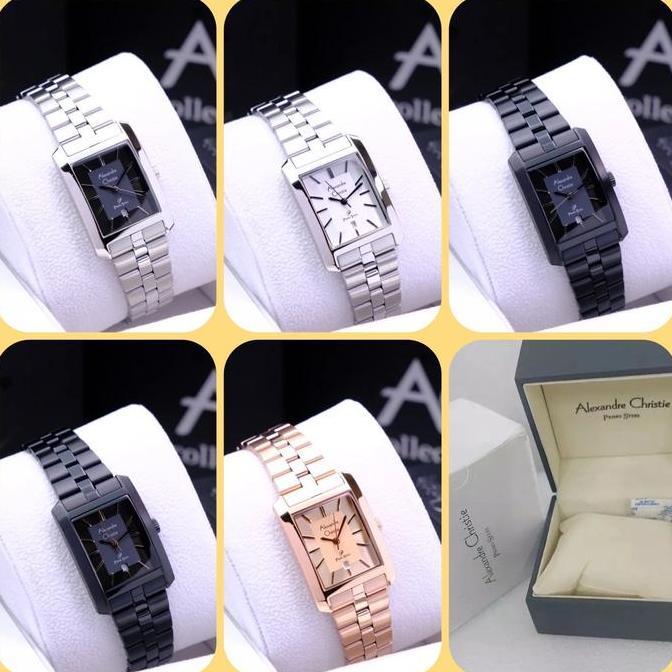 Ready Jam Tangan Wanita Alexandre Christie AC 1019 LD / AC1019 / 1019 Original Analog Tahan Air Gara