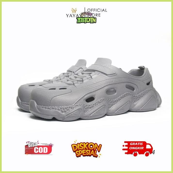 gfd-12 YAYAY Sandal Sepatu Karet Pria Sepatu Sandal Size 39-44 Hemat