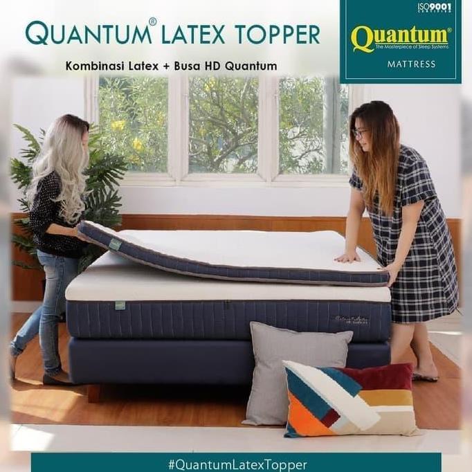 Ready Quantum Topper Latex 8cm Pelapis Kasur Uk.180 x 200