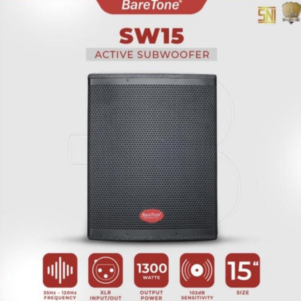 Subwoofer Baretone SW15 Original 15 Inch Aktif Subwoofer