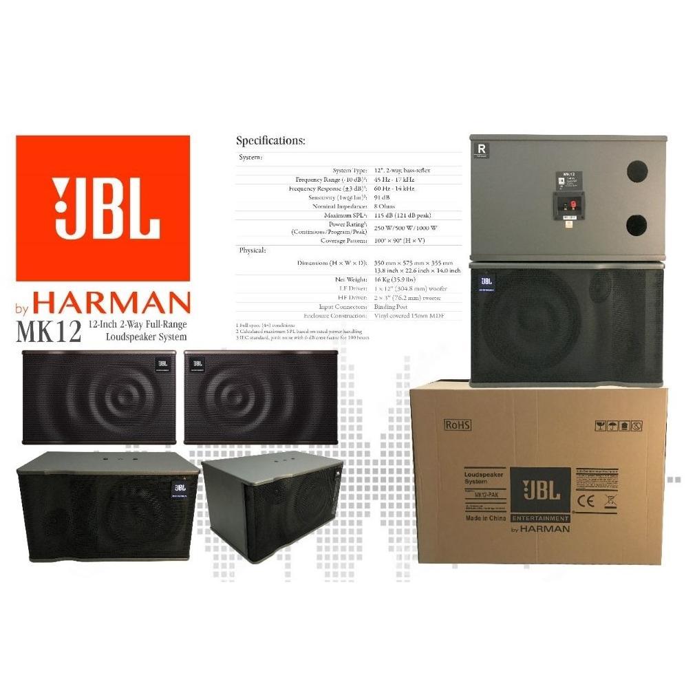 Speaker Karaoke JBL MK12 Speaker Vocal 12 Inch Harga Sepasang