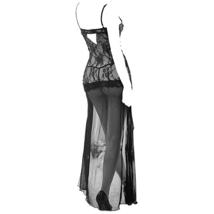L0311 Lingerie Sexy Baju Tidur Dinas Malam Wanita Seksi Gaun Panjang Long Dress murah