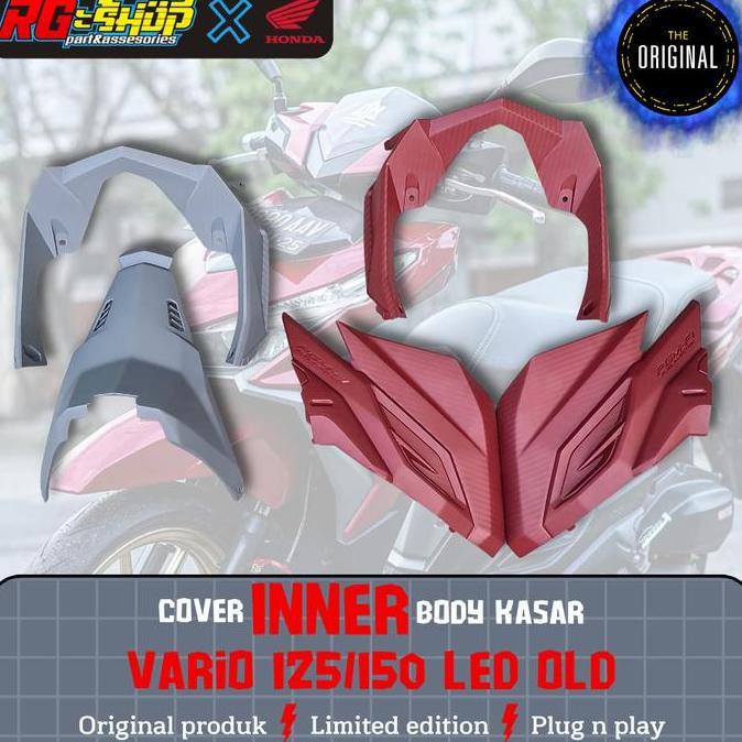 Cover inner body kasar Vario 125 150 LED OLD merah grey Honda Thailand