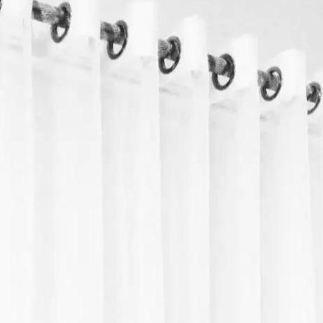 vitrase gorden jendela model lubang ring Tirai Dalaman putih polos Hordeng pintu Murah