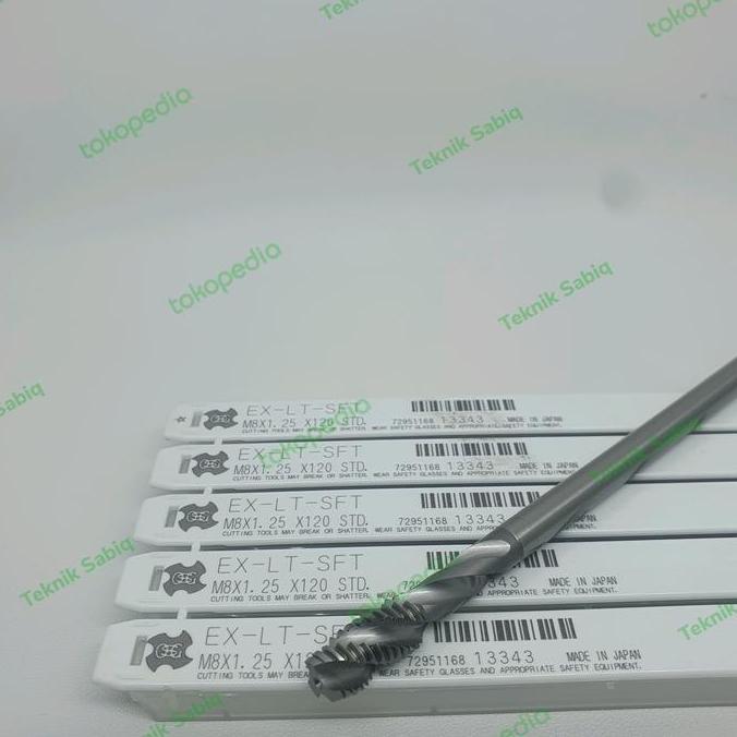 tap m8x1.25 osg - tap spiral m8 - tap long m8x1.25 - tap machine