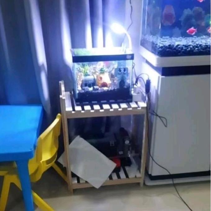 Rak akuarium panjang 50 x30 tinggi 60 cm