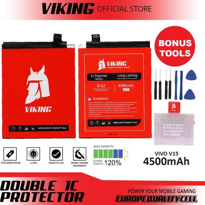 Viking Baterai Vivo V15 B-G2 Double Power