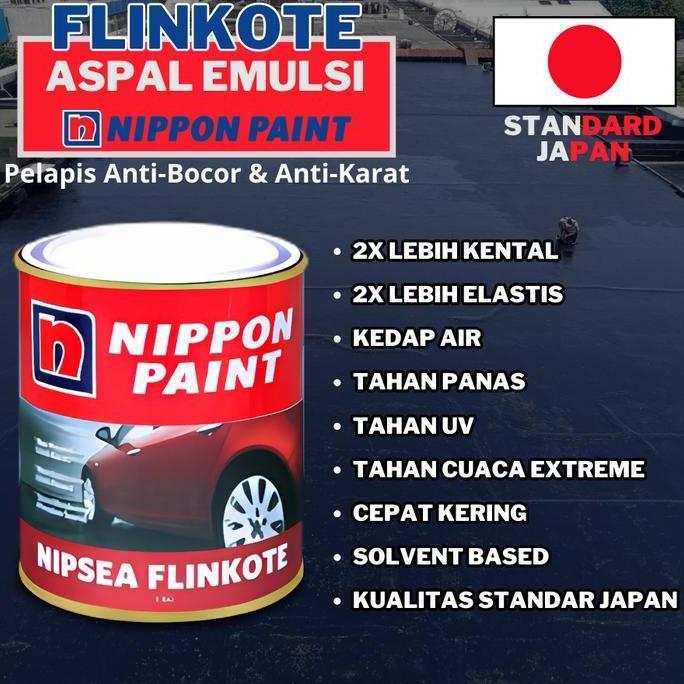 NIPPON ASPAL CAIR ANTI BOCOR 1KG ASPAL CAIR NIPPON FLINKOTE NIPPON PAINT 1KG NIPSEA FLINKOTE 1KG [te
