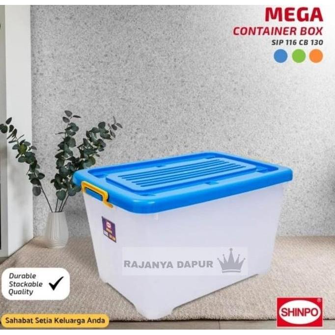 box container shinpo 130 liter - cb 130 shinpo - box 130 ltr