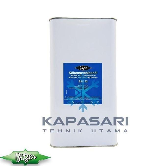 Promo, Oil/Oli Kompresor Bitzer Bse32 || Bse 32 - 5 Liter