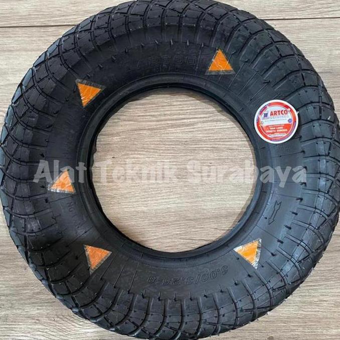 BAN LUAR MERK ARTCO ASLI ORIGINAL TEBAL DAN KUAT UNTUK GEROBAK PASIR SORONG DORONG ANGKONG NYLON HIT