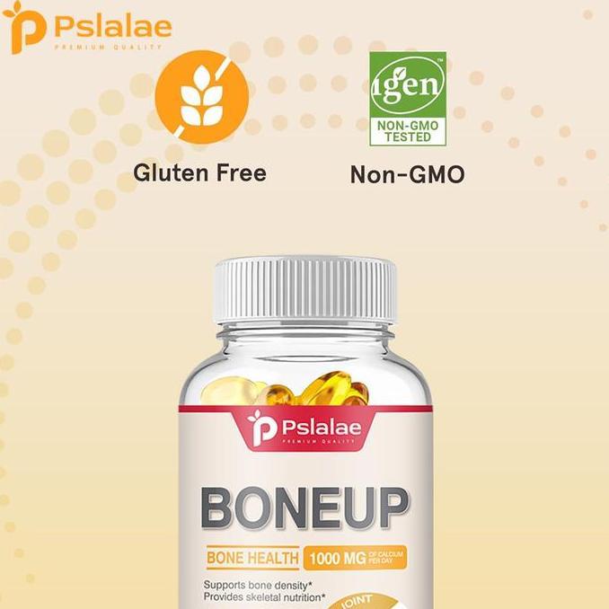 Pslalae-Suplemen Boneup-Mengandung Vitamin C, Vitamin D, Kalsium, Seng, Tembaga, Mangan, Kalium, Vit