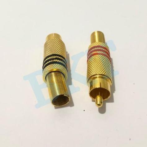 Jek Jack RCA GOLD / EMAS Sepasang