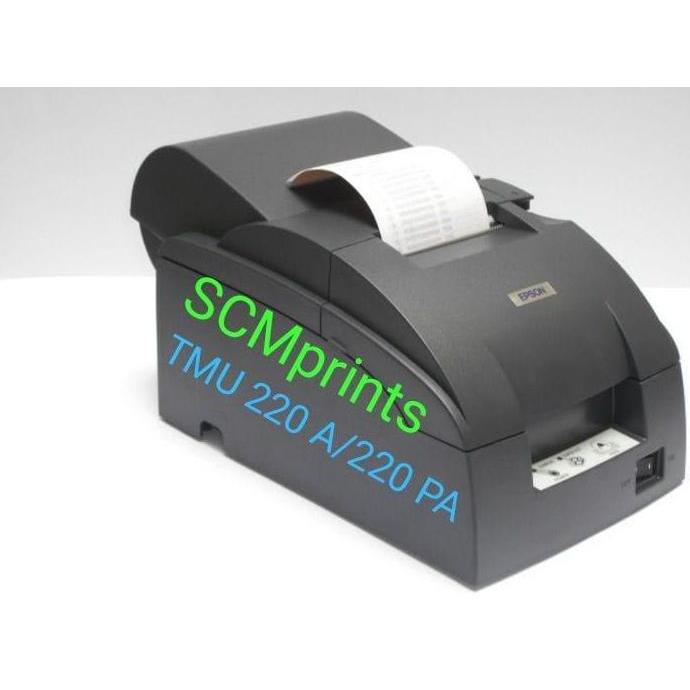 Printer Kasir Bekas Epson TMU 220A TMU 220 PA Auto Cutter TMU-220PA