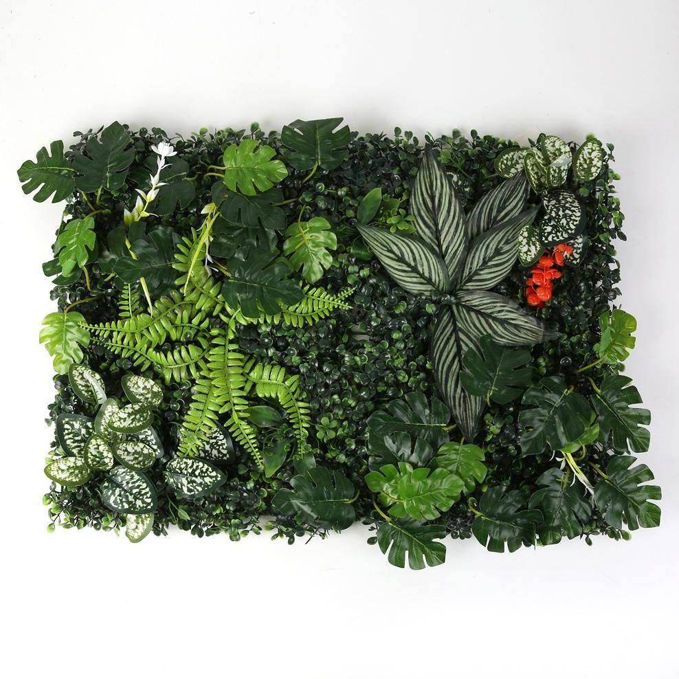 Daun Sintesis Premium Hias Ornamen Dekorasi Rumah Pagar Dinding Roll  Rumput Buatan Plastik