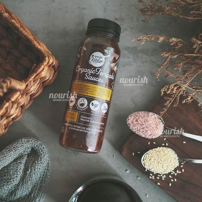 Organic Teriyaki Sauces Halal Saus Teriyaki Organik Halal 250 Ml