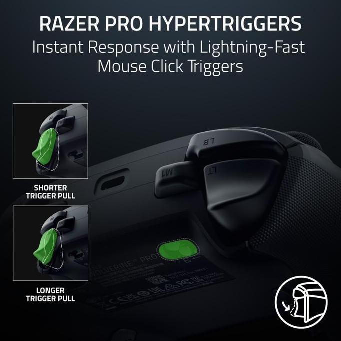 BEBAS ONGKIR - Razer Wolverine V3 Pro Wireless Esports Controller GamePad for Xbox & PC Joystick
