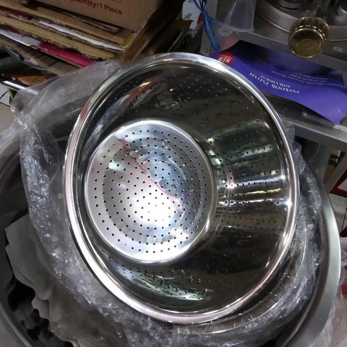 VIRALL BASKOM BOLONG STAINLESS 30 CM *