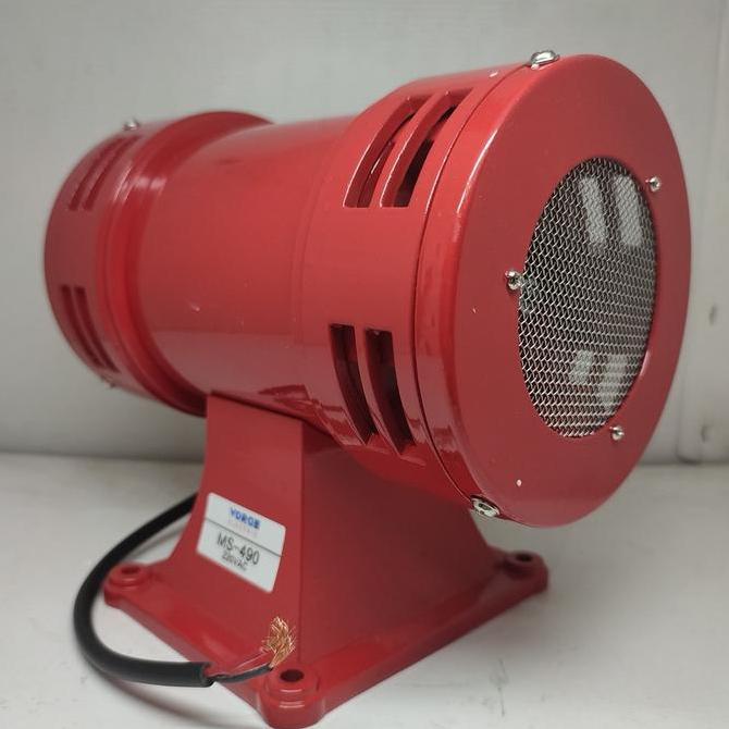 Motor Sirine Sirene 2 Kuping VORGE Ms 490 Ms-490 VORGE siren MS490 220