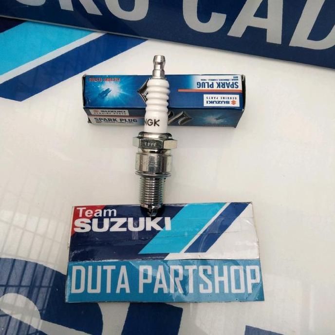 Busi motor satria 2 tak lumba hiu NGK BP8ES  ORI Suzuki Genuine Part SGP dijamin Asli