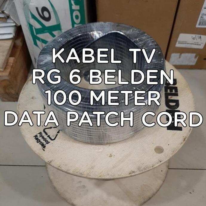 Murah Kabel Tv Belden Rg6 100Meter / Belden Rg 6 9116S 100Meter / Belden Rg6