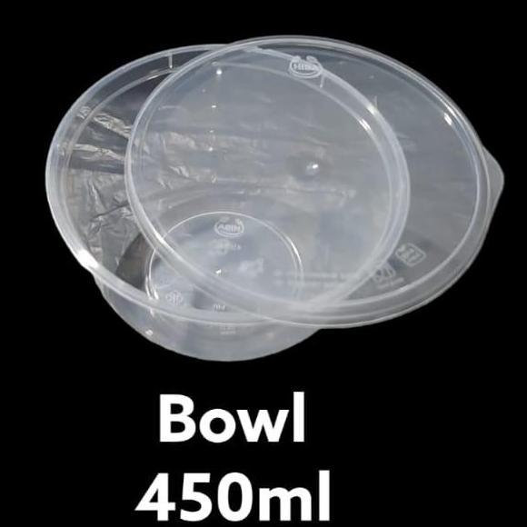 thinwall 450 ml bowl 25 pcs / thinwall bulat 450 ml