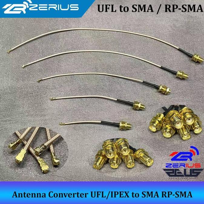 Pigtail Antenna Converter IPEX UFL to SMA RP-SMA Female
