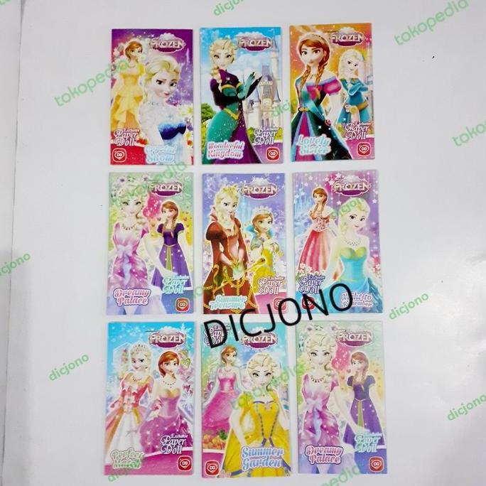 Mainan Bongkar Pasang ( BP) Dress Up Mini / Paper Doll