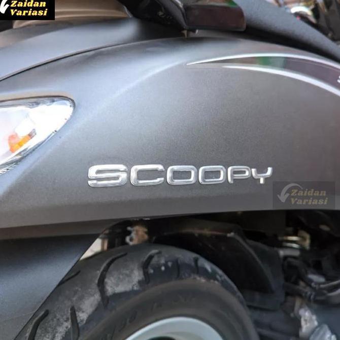 Emblem Scoopy 2021 2022 2023 Logo Scopy 2018 2019 Thailand Karbu 2016 2017 Jepang Bukan Original Ori