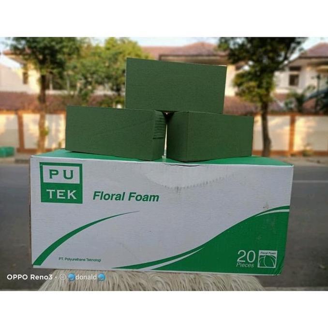 oasis basah putek 547 busa bunga basah oasis basah busabungaasli