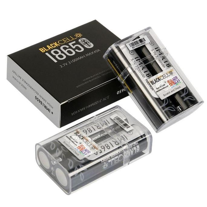 (Jaminan Authentic) Baterai Blackcell 3100Mah 40A 3,7 Volt Black Cell
