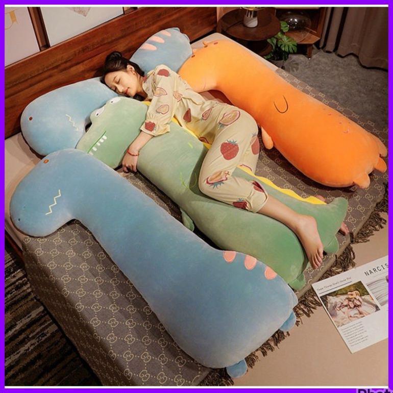 Boneka Bantal Guling Jerapah , Crocodilee/Guling Jumbo/Guling Dinosaurus