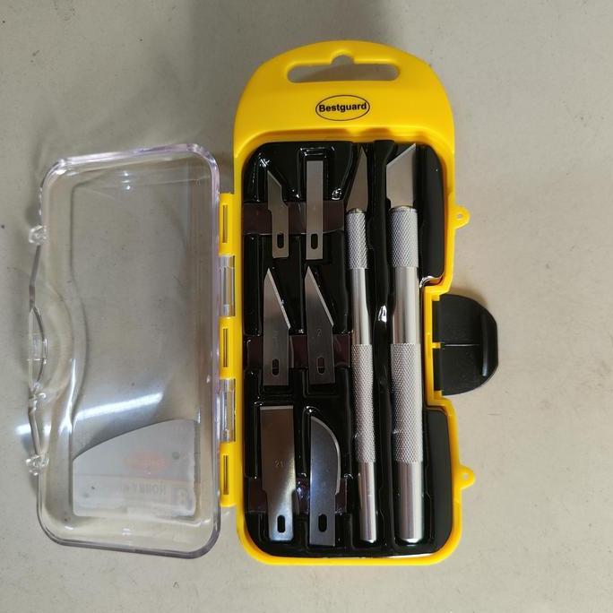 SU - Set Pisau Tatah Ukir Bestguard 8 Pcs - Pisau Ukir Best guard C6831