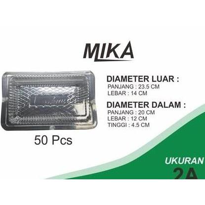 Mika Kue 2A - Mika Box 2A - ISI 50 PCS