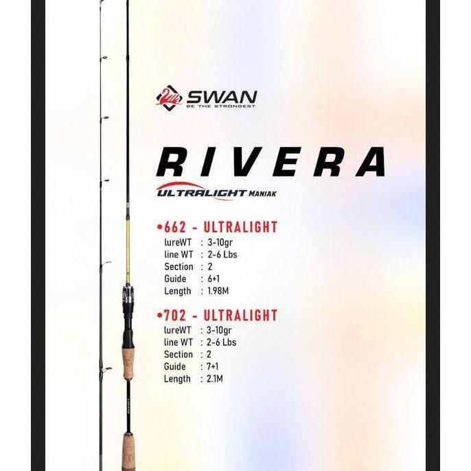 Joran SWAN RIVERA 198/210Cm Joran UL CO