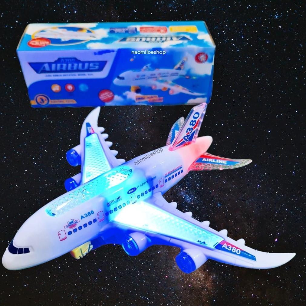 Fg-7 Garuda 23 Mainan Pesawat Terbang Garuda Airbus Figurin Pesawat Terbang Fg-7