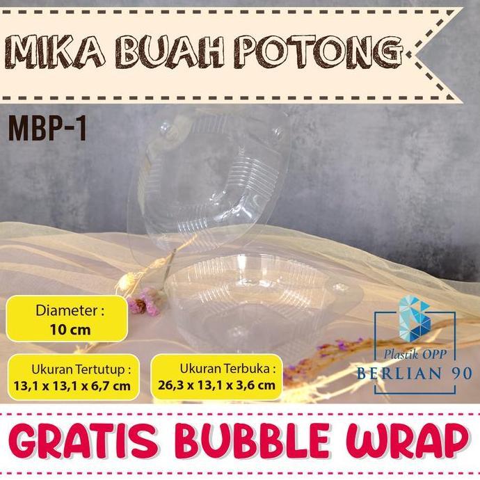 Mika Buah Potong Mika Burger Mika Bulat Kecil Mika Snack Bulat