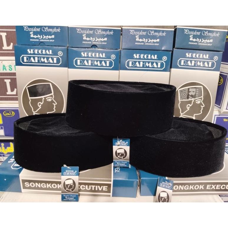 Grosir Peci/Songkok Rahmat Special isi(10pcs) Bludru Halus