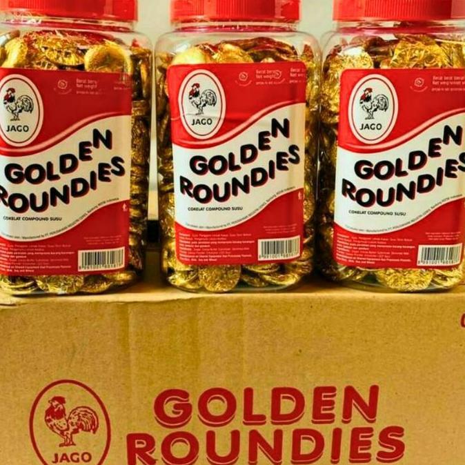 Ready Delfi Coklat Delfi Chocolate Coin Jago Golden Roundies Toples 700gr Snacks Cokelat Brownies Ha