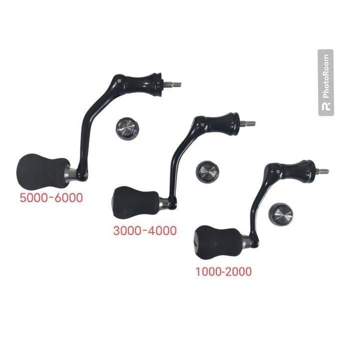 Handle reel pancing Gagang Knob Eva Power Handle CNC 1000 - 6000