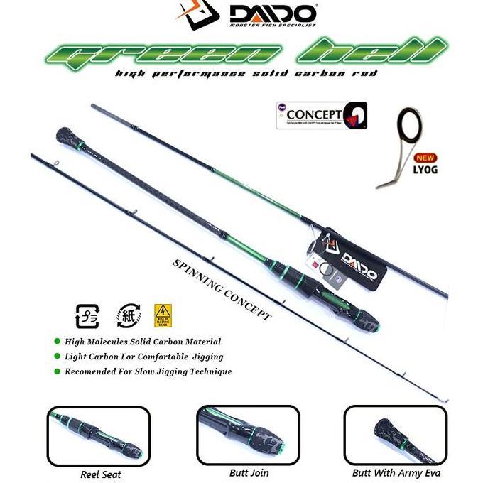 JORAN DAIDO GREEN HELL SLOW JIGGING SERIES PE1.5 PE2 PE3