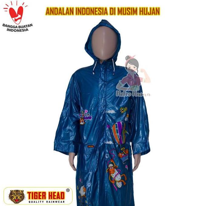 Jas Hujan Ponco Remaja Tiger Head 68265 Original
