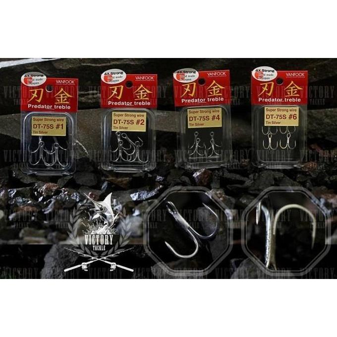 Vanfook Treble Hook 4x Strong